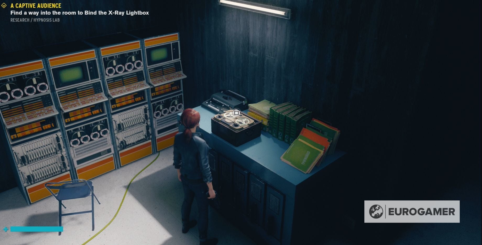 Control A Captive Audience mission, XRay Lightbox puzzle explained